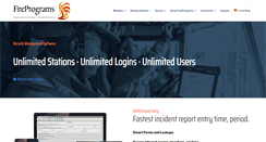 Desktop Screenshot of fireprograms.com