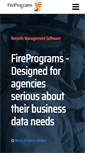 Mobile Screenshot of fireprograms.com